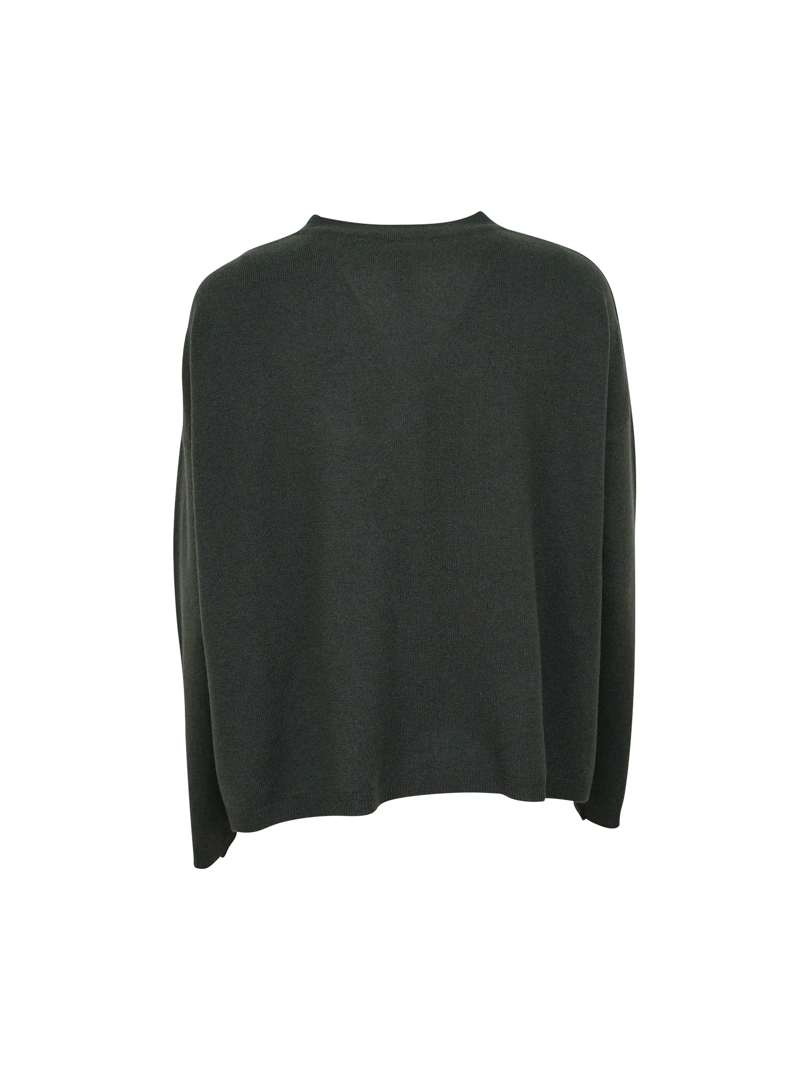 cardigan scatola scollo v 