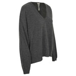 maglia scollo v spaccchi fondo 