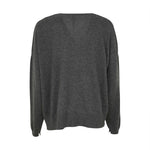 maglia scollo v spaccchi fondo 