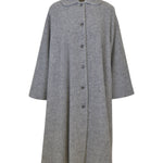cappotto lungo collo rotondo 