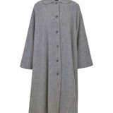 cappotto lungo collo rotondo 
