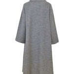 cappotto lungo collo rotondo 