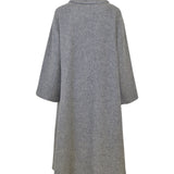 cappotto lungo collo rotondo 