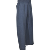 pantaloni gamba dritta coulisse vita 
