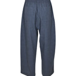 pantaloni gamba dritta coulisse vita 
