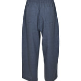 pantaloni gamba dritta coulisse vita 