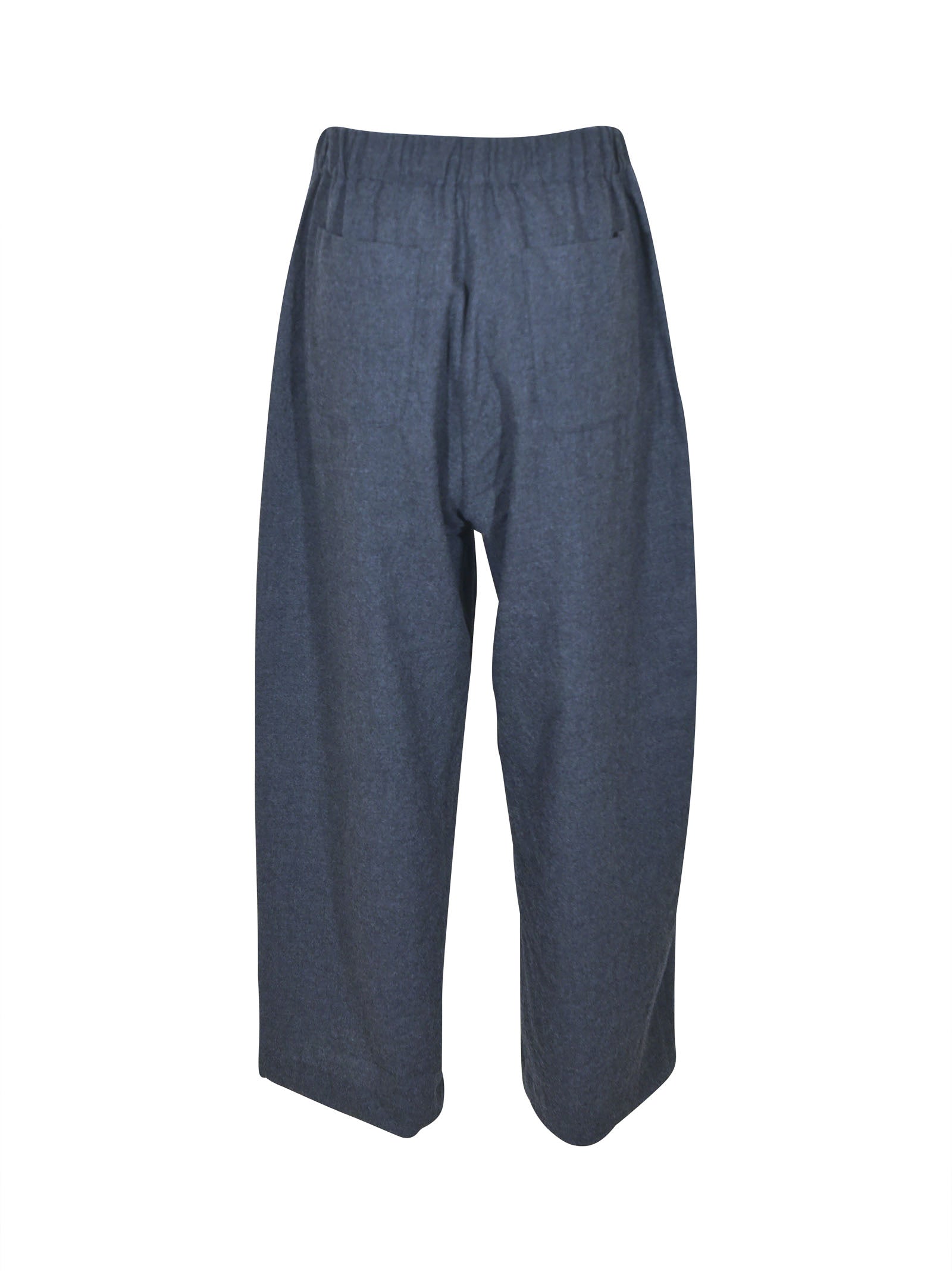 pantaloni gamba dritta coulisse vita 