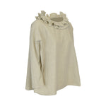 camicia manica 3/4 collo doppio 