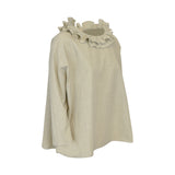 camicia manica 3/4 collo doppio 