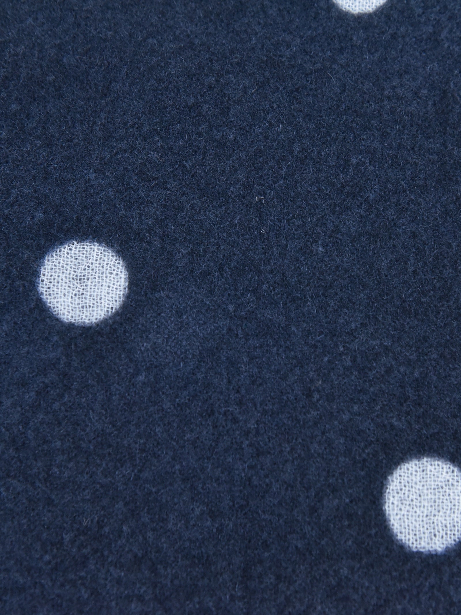 stola quadrata con pois 