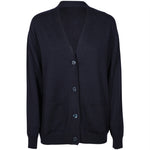 cardigan 4 bottoni collo a v 