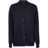 cardigan 4 bottoni collo a v 