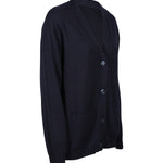 cardigan 4 bottoni collo a v 