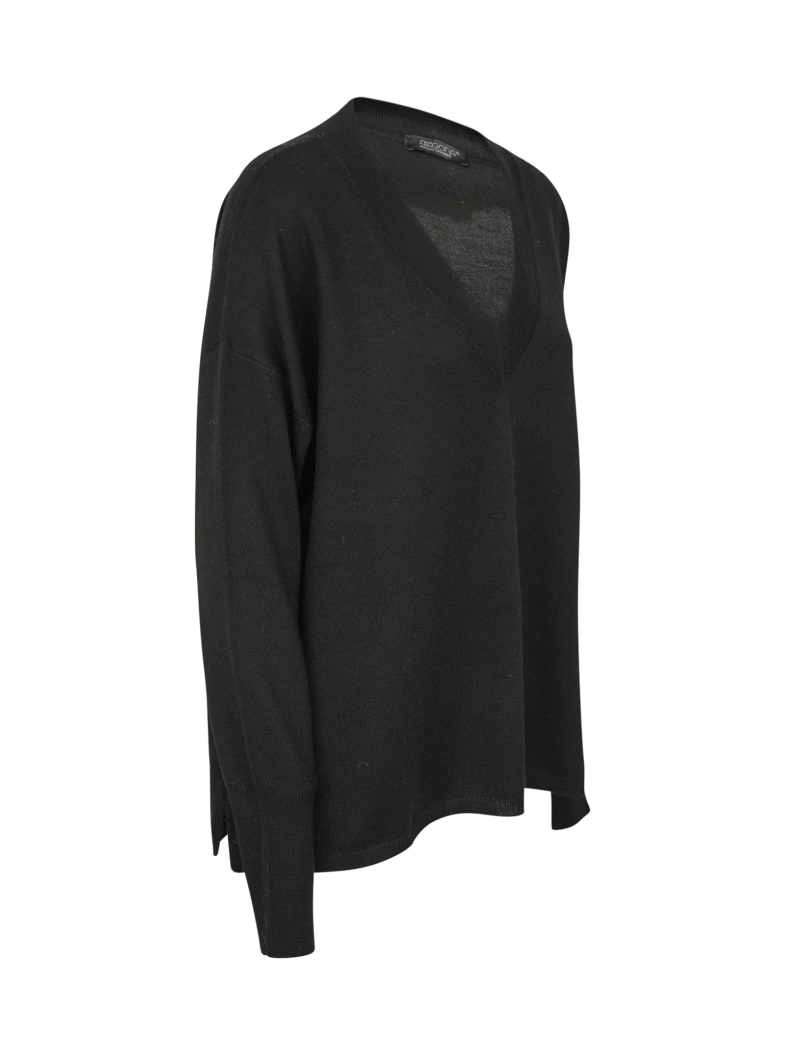 maglia collo a over spalla scesa 