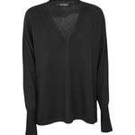 maglia collo a over spalla scesa 