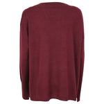 maglia collo a over spalla scesa 