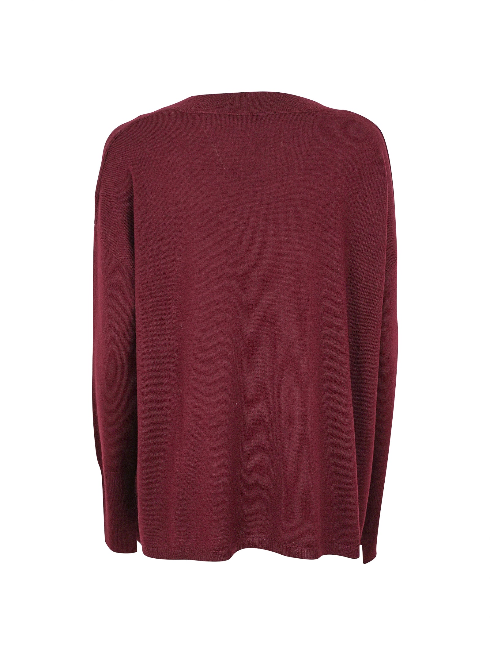 maglia collo a over spalla scesa 