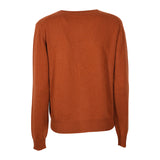 cardigan 6 bottoni girocollo 