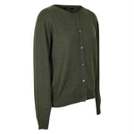 cardigan 6 bottoni girocollo 