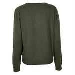 cardigan 6 bottoni girocollo 