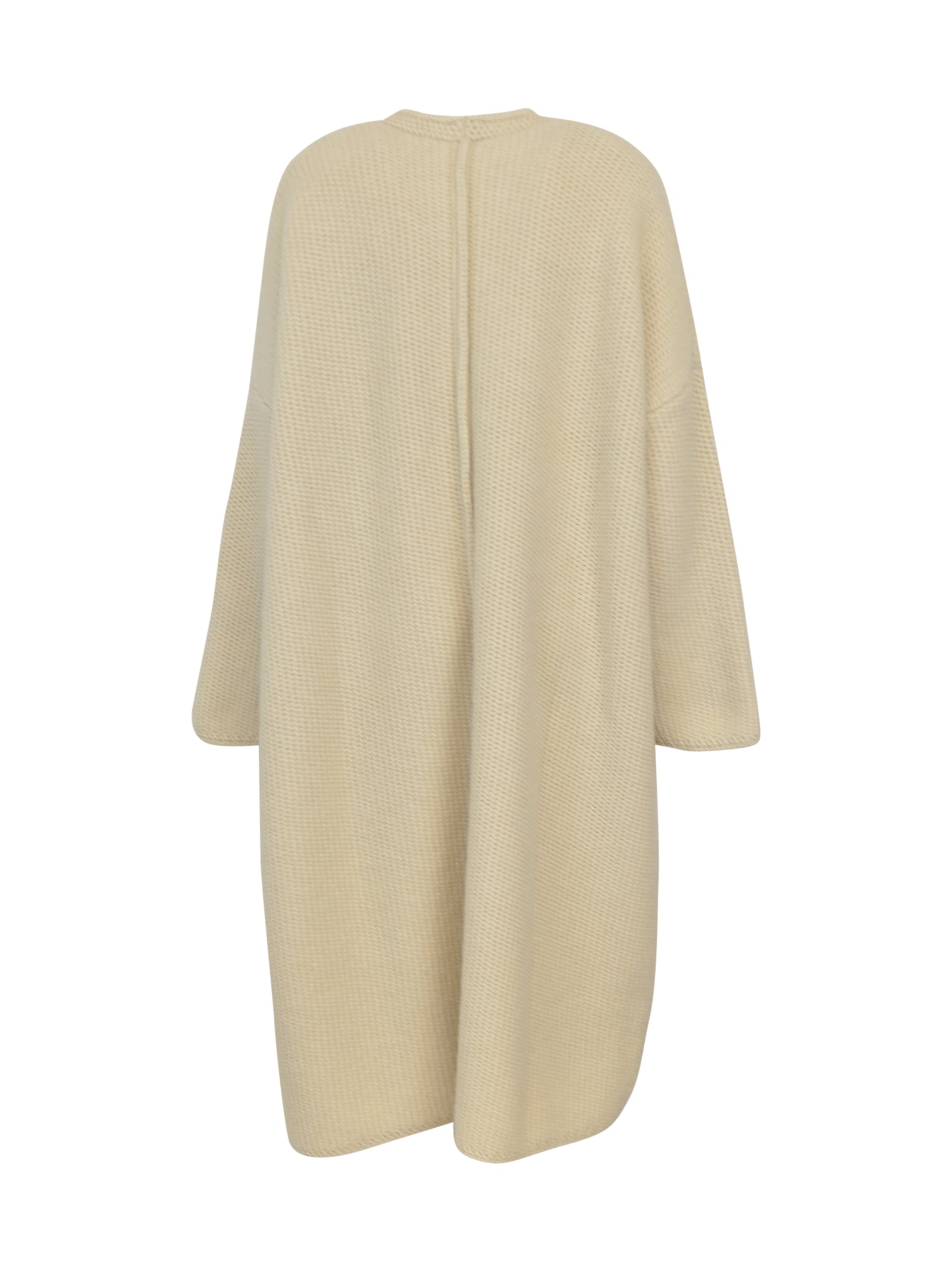 cappotto over senza collo 