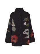 jacquard embroidered jacket