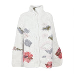 giacca  fantasia jacquard fatta a mano 