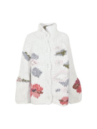giacca  fantasia jacquard fatta a mano