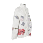 giacca  fantasia jacquard fatta a mano 
