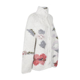 giacca  fantasia jacquard fatta a mano 