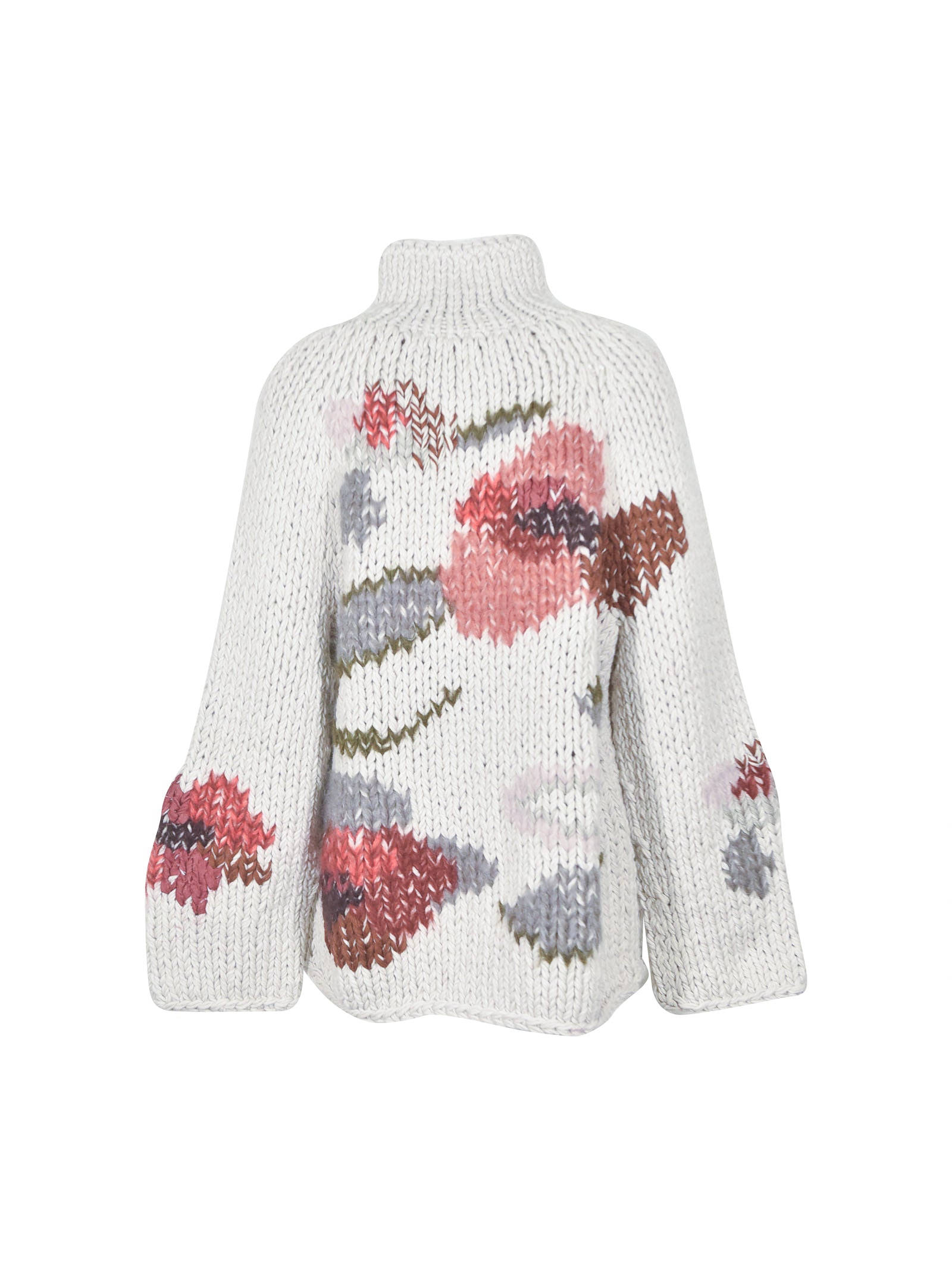 giacca  fantasia jacquard fatta a mano 