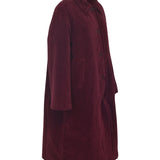 cappotto velluto liscio 