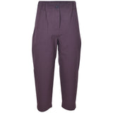 pantaloni gamba dritta elastico in vita 
