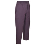 pantaloni gamba dritta elastico in vita 