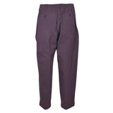 pantaloni gamba dritta elastico in vita 