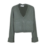cardigan coste con zip 