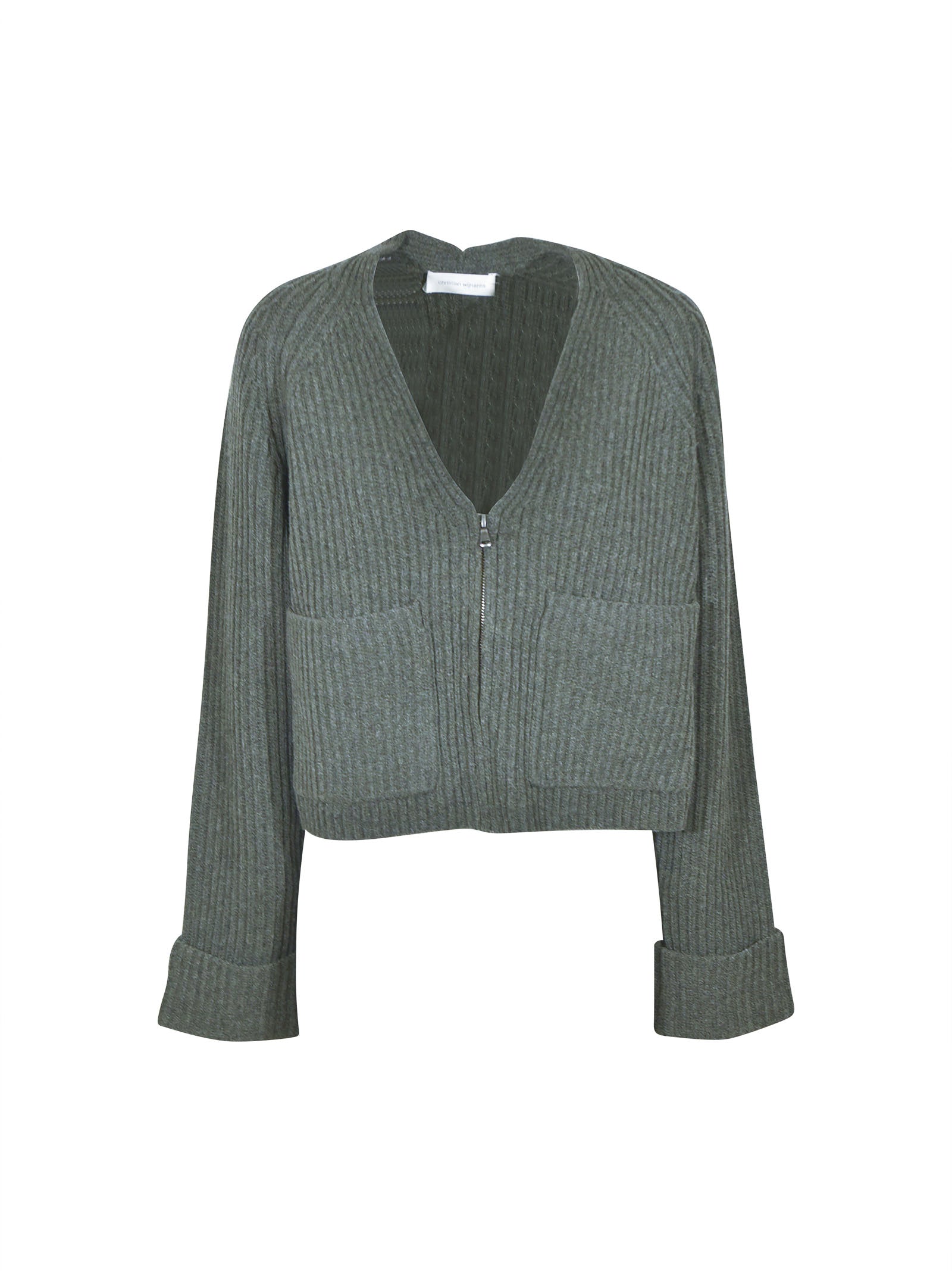 cardigan coste con zip 