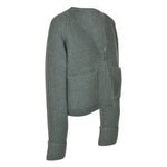 cardigan coste con zip 