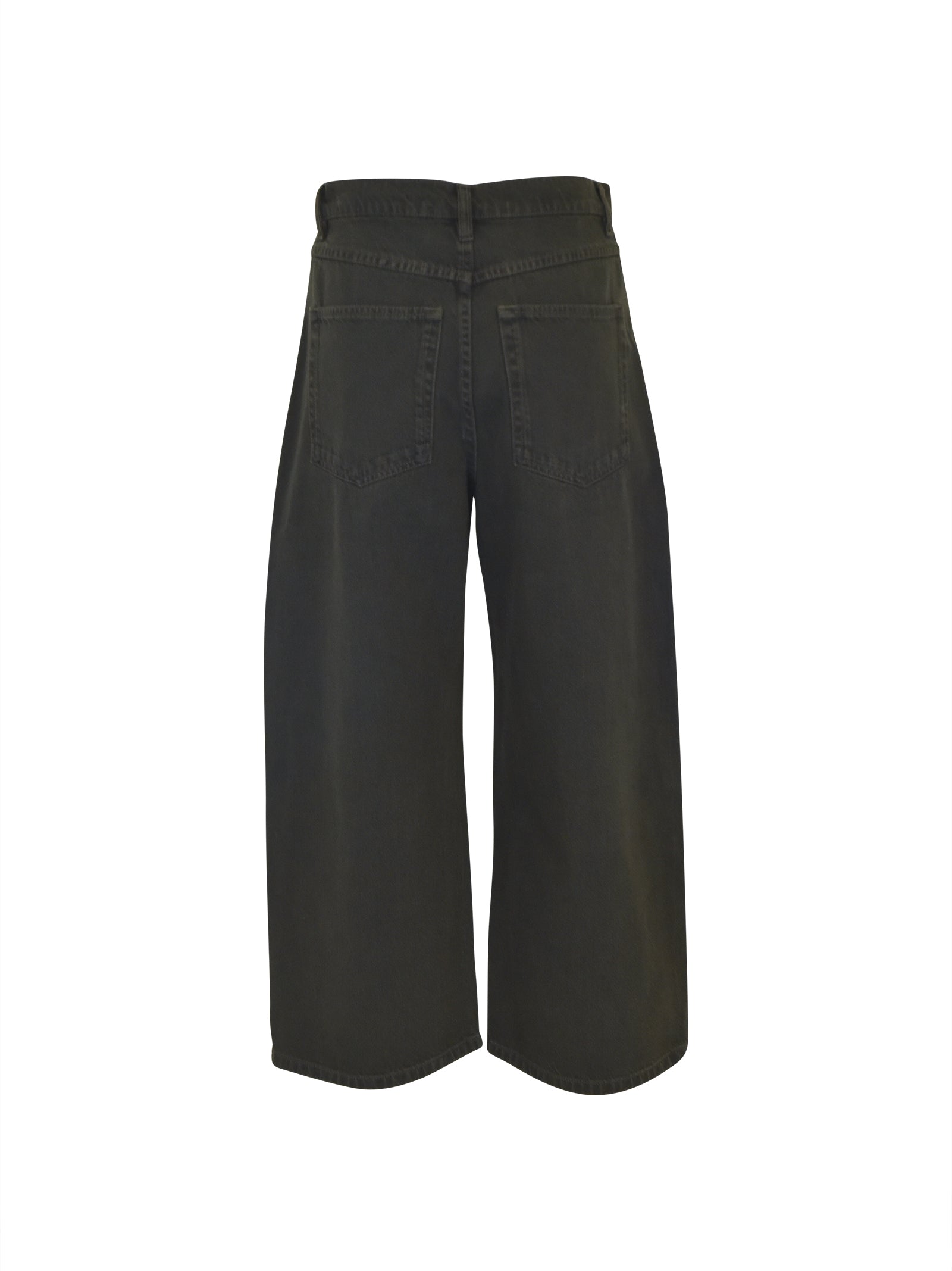 jeans corti vestibilità ampia 