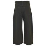 jeans corti vestibilità ampia 