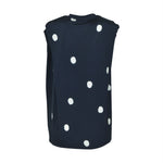top girocollo s/m pois 