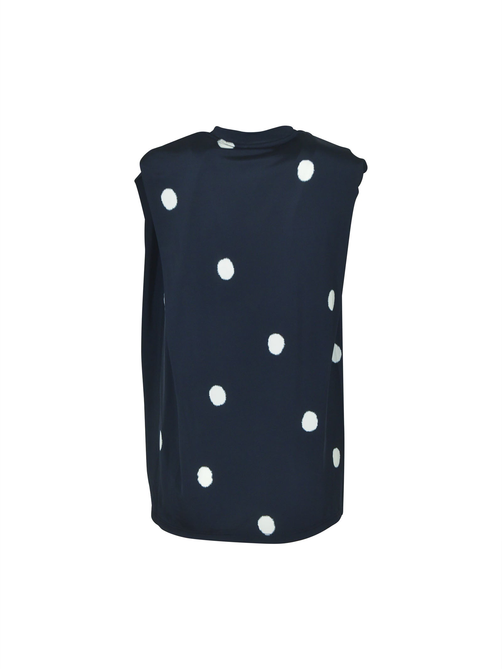 top girocollo s/m pois 