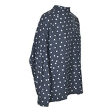 camicia v dietro con fiocco pois 