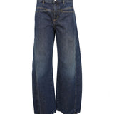 jeans gamba larga 