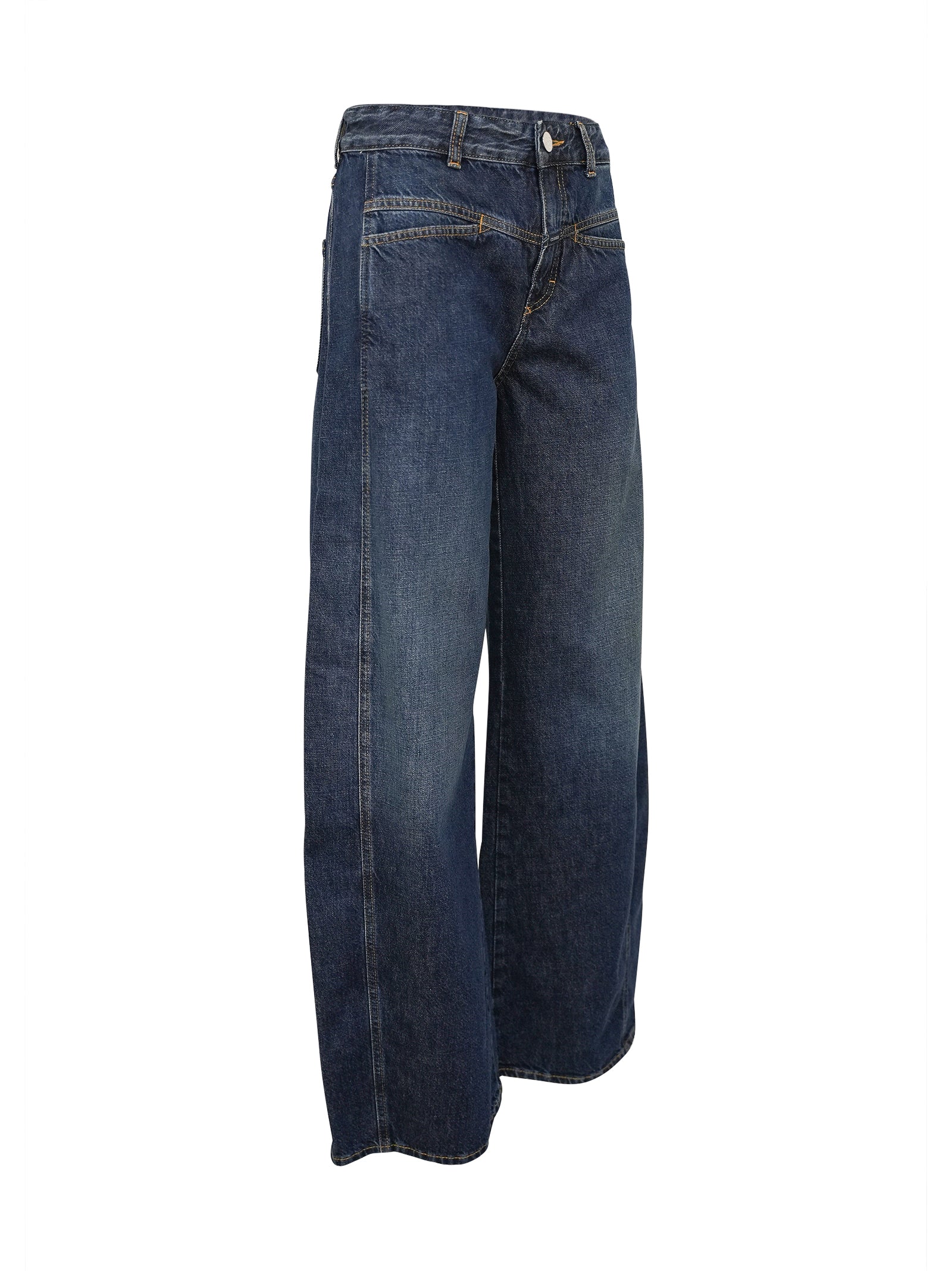 jeans gamba larga 