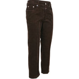 jeans velluto millerighe gamba asciutta 