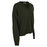 maglia scollo v rasato 