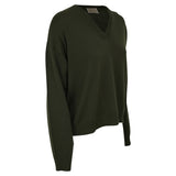 maglia scollo v rasato 