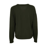 maglia scollo v rasato 