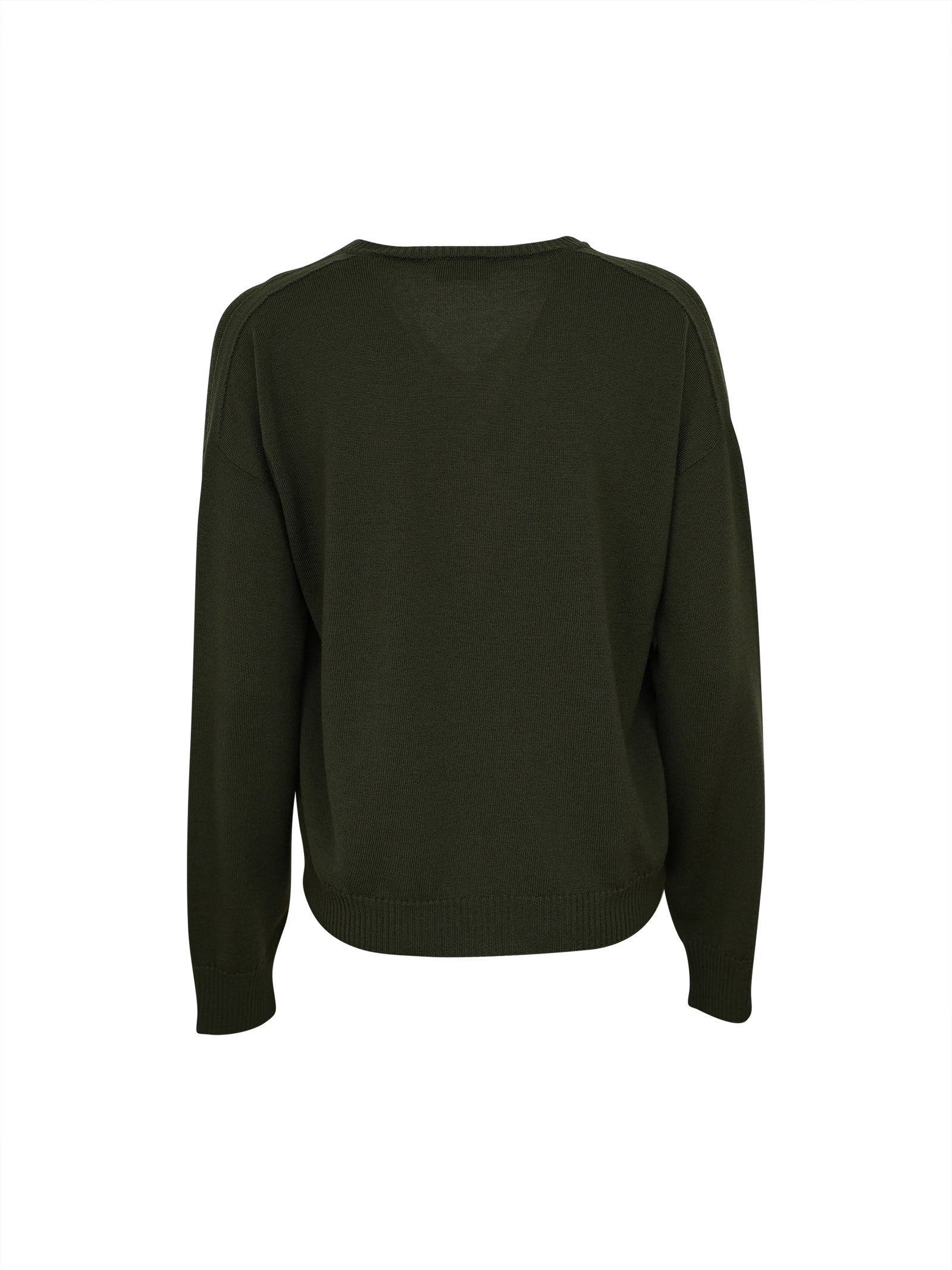 maglia scollo v rasato 
